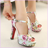 Summer Floral Shoes