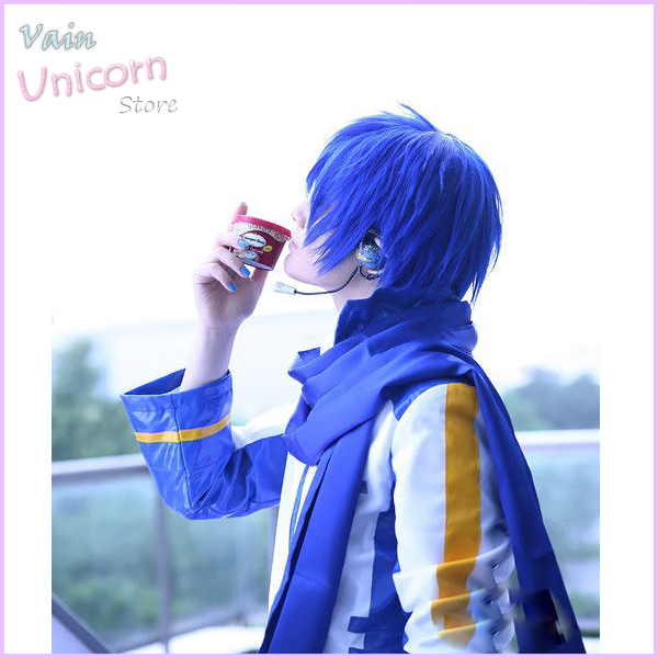 Peruca Vocaloid Kaito INDISPONÍVEL